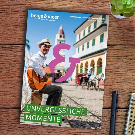 Reisebüro Katalog unvergessliche Momente