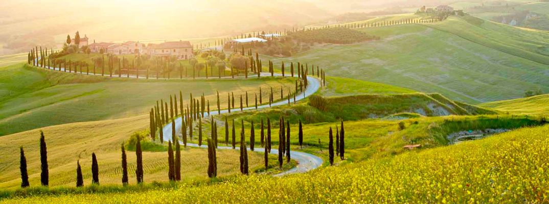 Landschaft in der Toskana