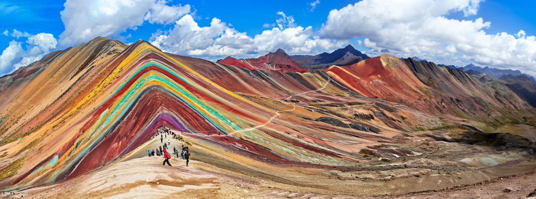 Rainbow-Mountain in Peru