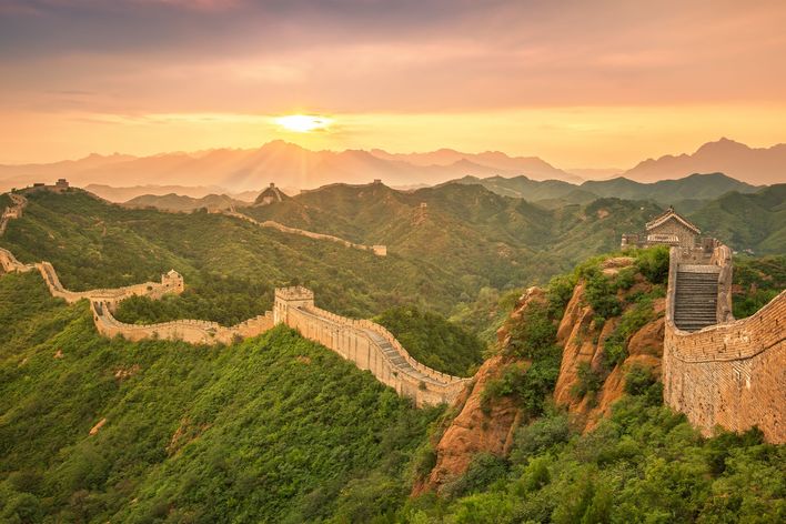 Große Mauer in China