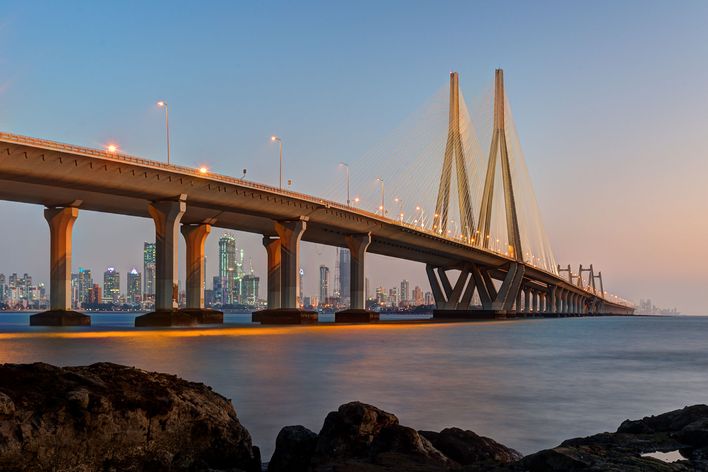 Brücke in Mumbai