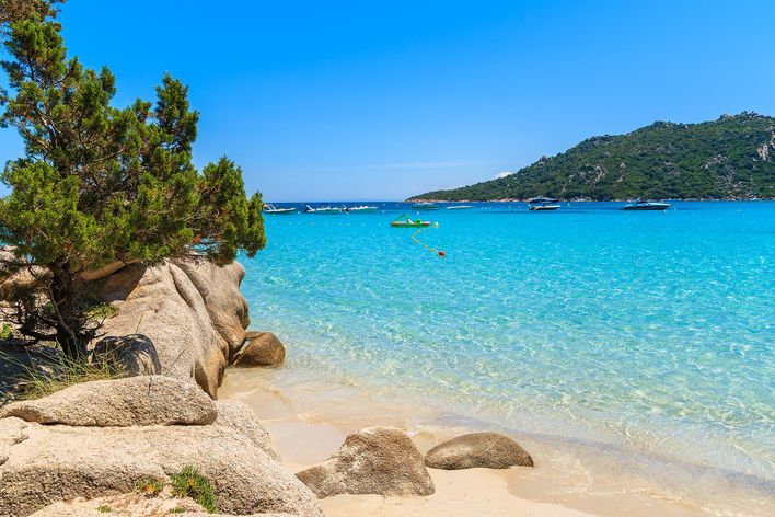 Strand von Santa Giulia, Korsika