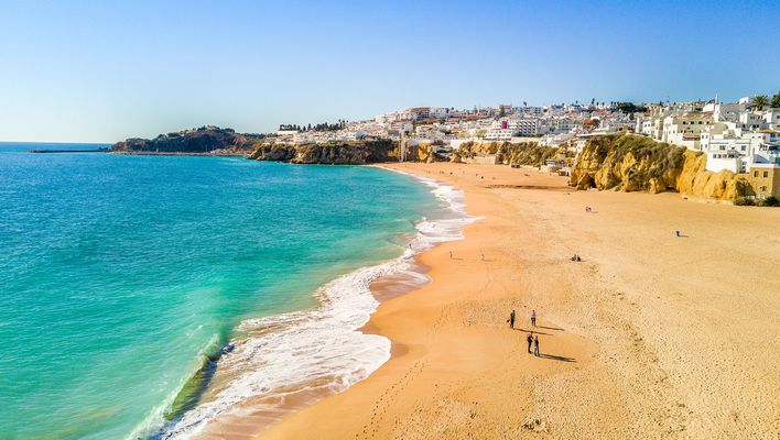 Strand von Albufeira