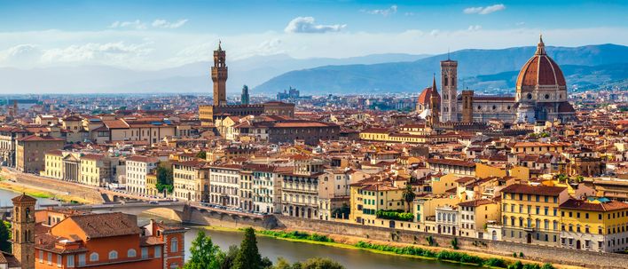 Ausblick auf Florenz