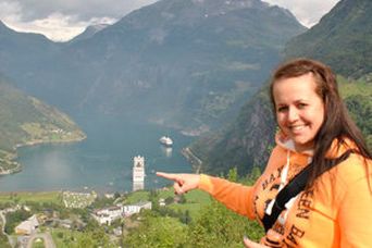 Chronistin Magdalena in Norwegen