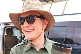 Chronist Maximilian unterwegs in Kenia