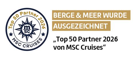 MSC Auszeichnung Top 50 Partner