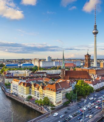 Blick auf Berlin