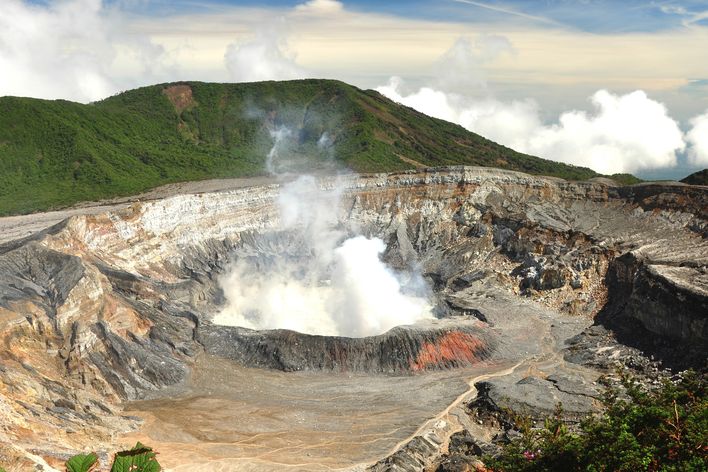 Vulkan Poás Nationalpark in Costa Rica
