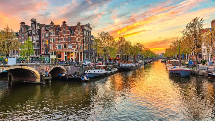 Grachten in Amsterdam