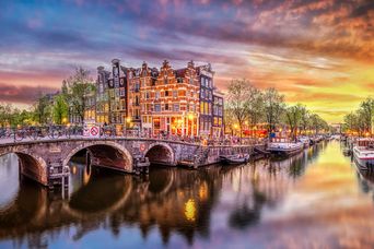 Amsterdam zur Abendstunde