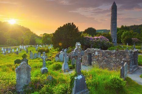 Glendalough in Irland