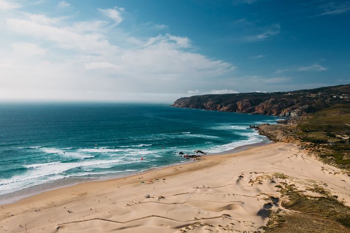 Praia do Guincho in der Nähe von Lissabon
