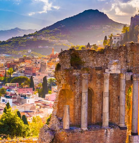 Taormina auf Sizilien