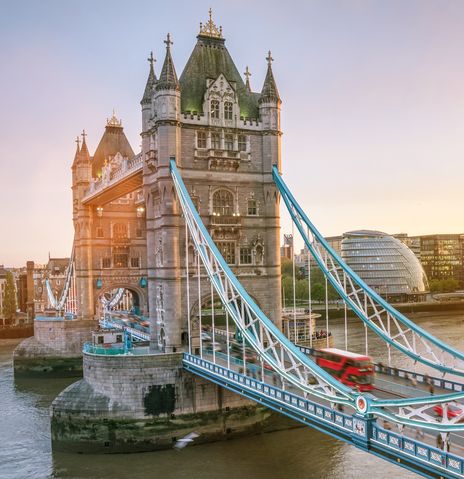 Blick auf die Tower Bridge