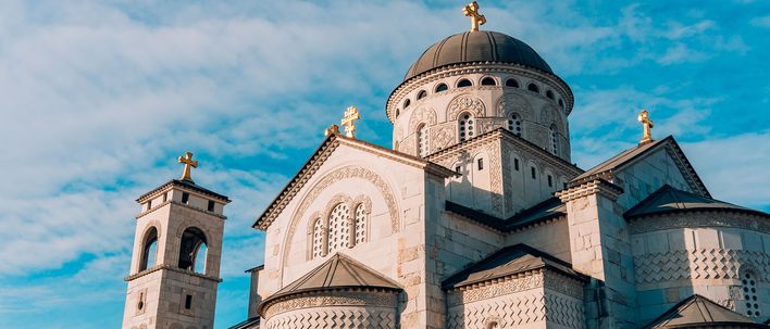 Kirche in Podgorica in Montenegro
