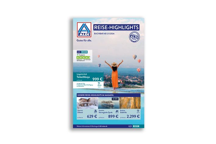 ALDI Reisemagazin Nord September 2024