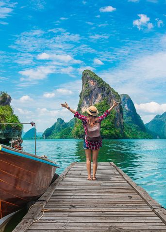 Mekong Bucht in Thailand