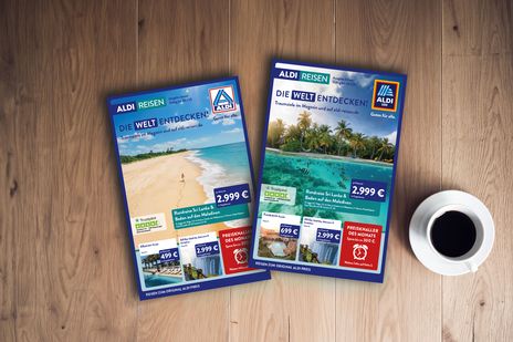 ALDI Reisemagazin Titelbild Nord & Süd Ausgabe Januar 2026