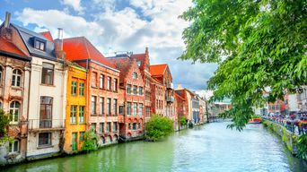 Gent in der flämischen Region von Belgien
