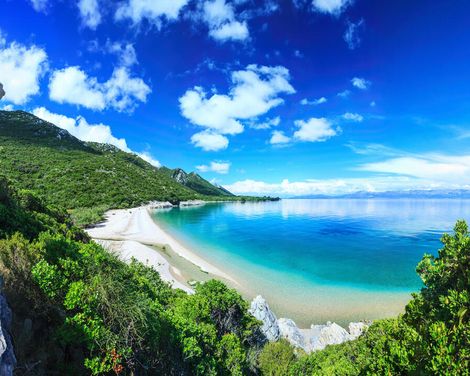 Mit Rad und Motorsegler/-yacht ab/an Trogir-2