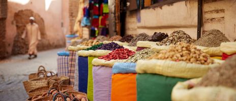 Marrakesh Marokko Souq