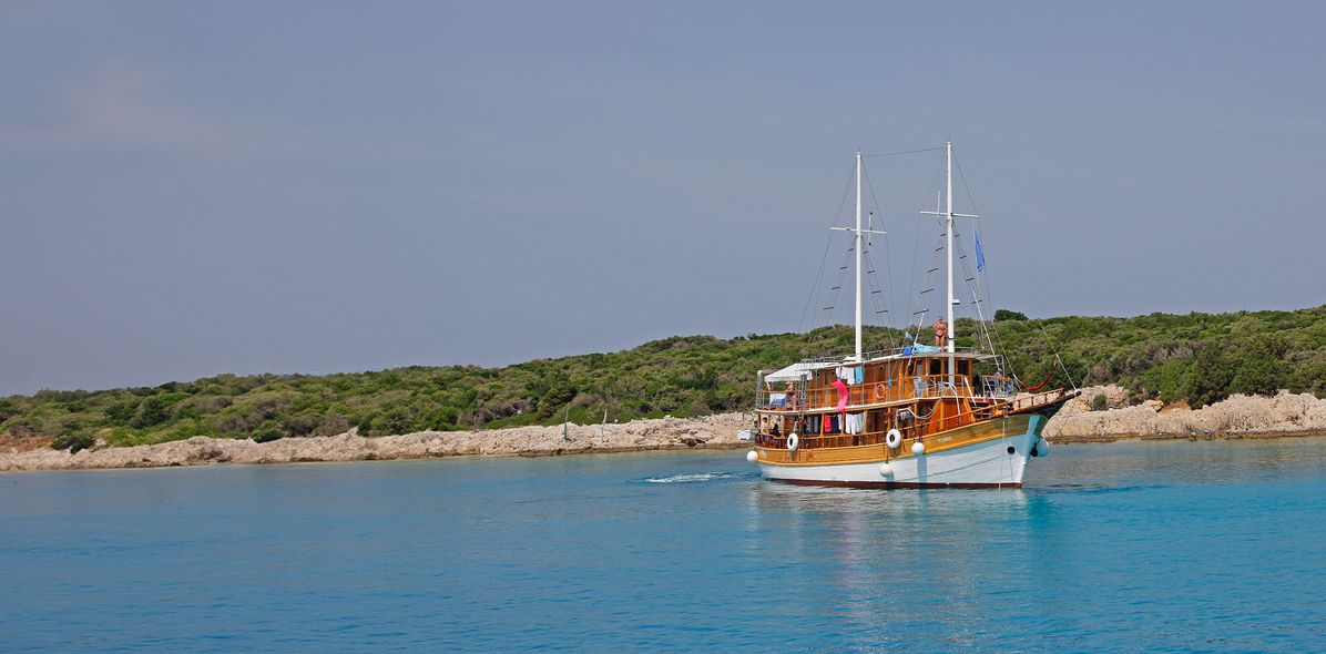 Segelschiff von I. D. Riva Tours