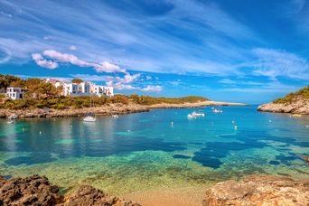 Port de Portinatx auf Ibiza