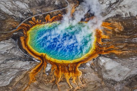 Yellowstone Nationalpark in den USA