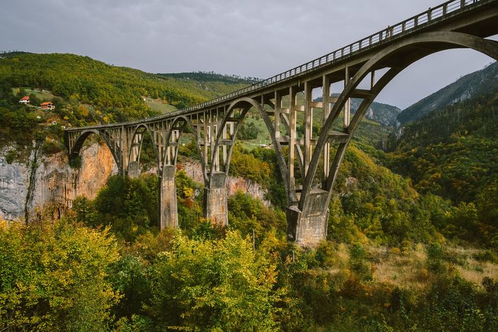 Tara Schlucht in Montenegro