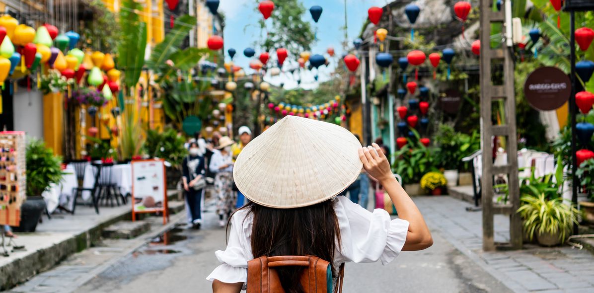 Frau in Hoi An
