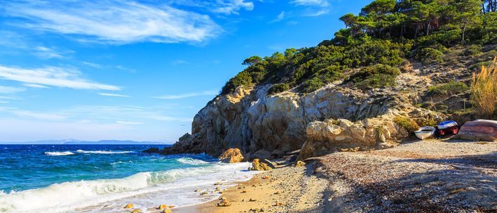 Strand auf der Insel Elba