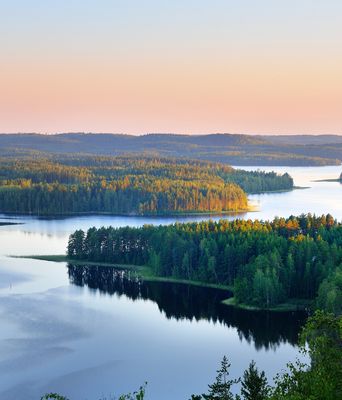 Saimaa Seengebiet Landschaft