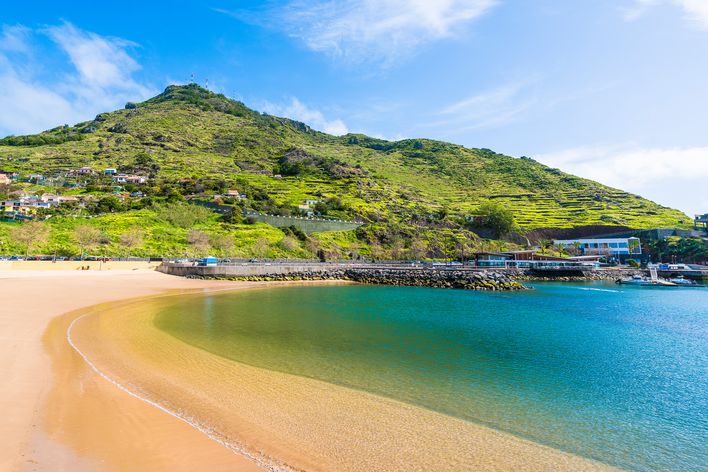 Praia de Machico auf Madeira