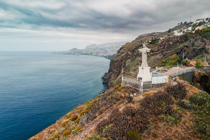 Cristo Rei Statue auf Madeira