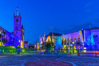 National Heroes Square in Bridgetown, Barbados 