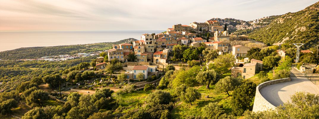 Pigna Bergdorf auf Korsika