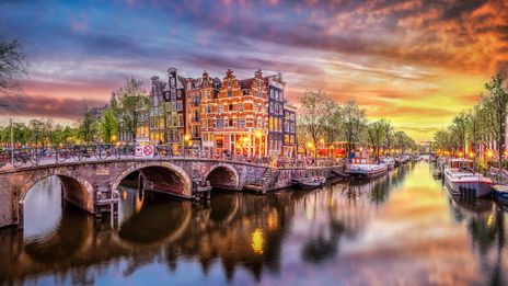 Grachten in Amsterdam