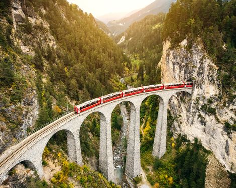 1. Klasse Bahnerlebnis in Graubünden-0