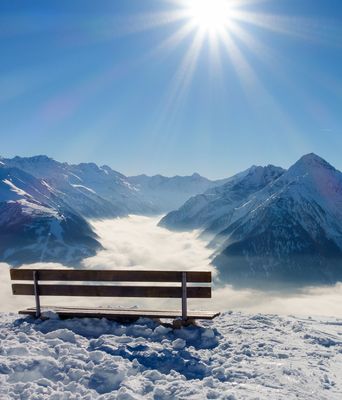 Zillertal in Tirol, Österreich