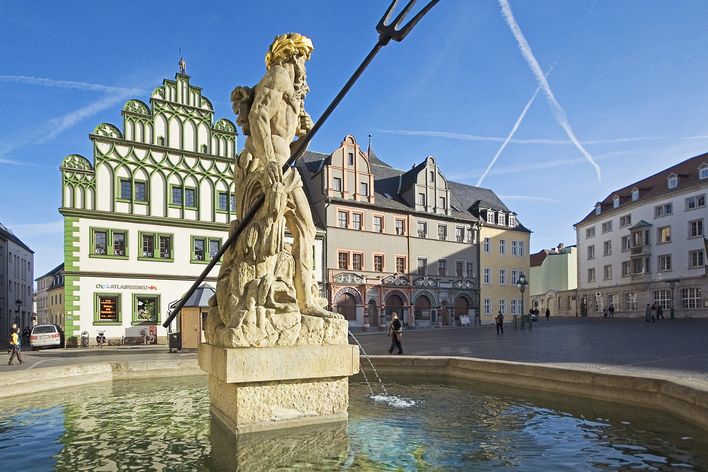 Brunnen in Weimar