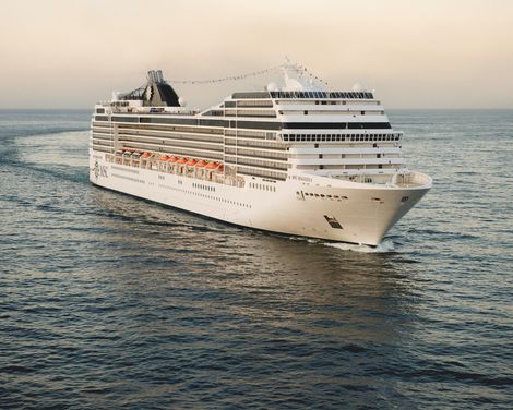 Mit der MSC Magnifica ab/an Barcelona-1