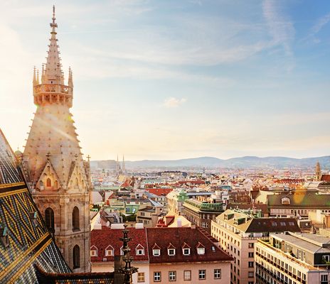 Stephansdom in Wien in Österreich