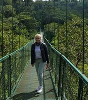 Chronistin Ines in Costa Rica