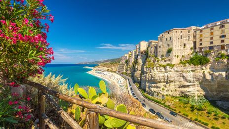 Straße in Tropea