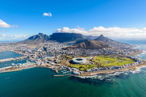 Blick auf den Tafelberg