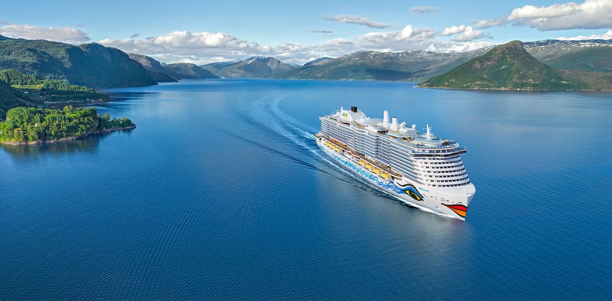 AIDA Cosma in Norwegen