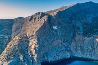 Kloster auf Amorgos auf den Griechischen Inseln
