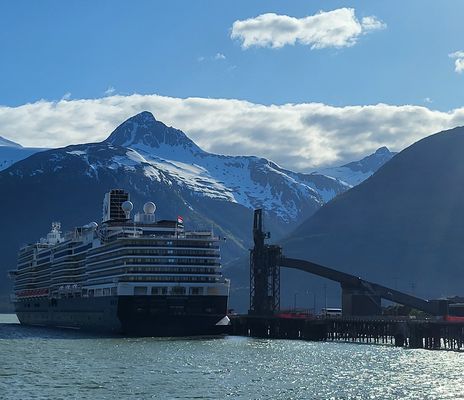MS Koningsdam am Hafen