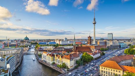 Luftaufnahme von Berlin